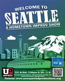 Welcome to Seattle: A Hometown Improv show poster