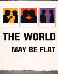 The World May be Flat show poster