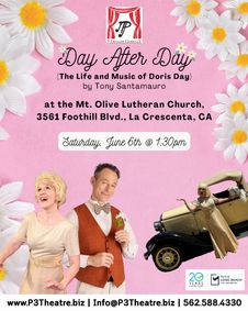 Day After Day - The Life and Music of Doris Day @ Mt. Olive Lutheran Church show poster