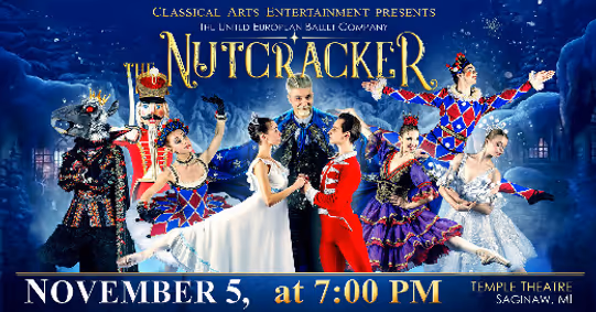 THE NUTCRACKER by The United European Ballet show poster