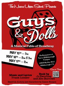Guys & Dolls show poster