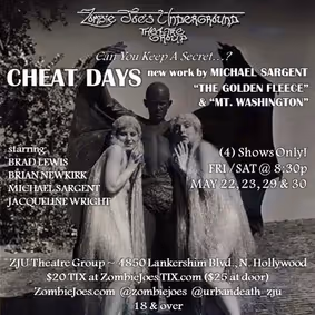 Cheat Days by Michael Sargent show poster