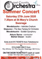 Dorset County Orchestra Summer Concert in UK Regional