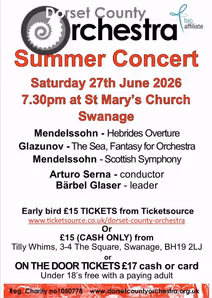 Dorset County Orchestra Summer Concert