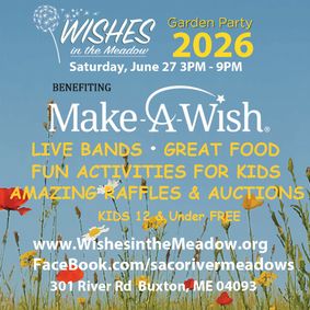 Wishes in the Meadow 2026 Garden Party show poster