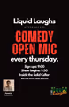 Comedy Open Mic! Liquid Laughs Underground! in Boise
