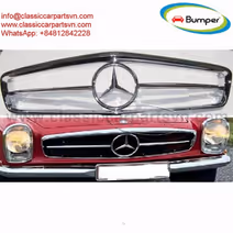 Front grill of Mercedes Pagode W113 (1963-1971)