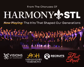 Harmony STL Presents: Now Playing -- The Hits That Shaped Our Generations! show poster