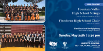 Fountain Valley High School Strings and Flandreau High School Choir Concert