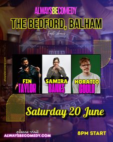Always Be Comedy: Balham show poster