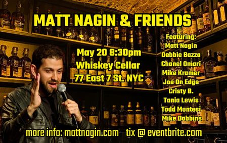 Matt Nagin & Friends show poster