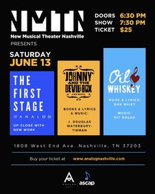 NMTN Presents: The First Stage at Analog with  show poster