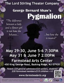 Pygmalion show poster