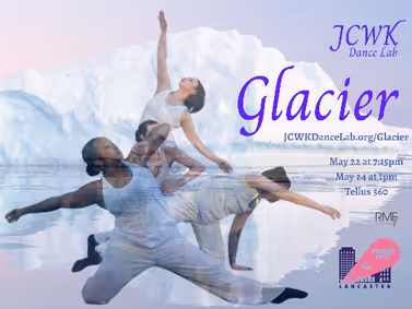 Glacier show poster