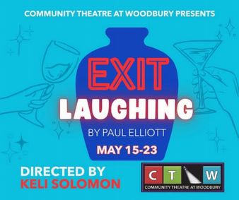 Exit Laughing show poster