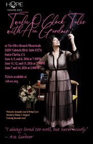 Twelve O'clock Tales with Ava Gardner show poster
