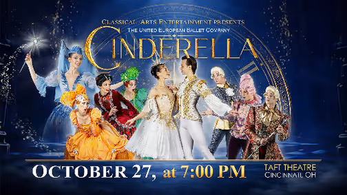 CINDERELLA by The United European Ballet Company show poster