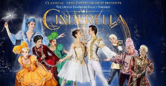 CINDERELLA by The United European Ballet Company show poster