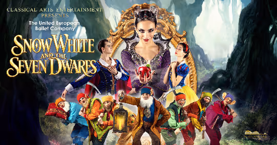 Snow White and the Seven Dwarfs by The United European Ballet Company show poster