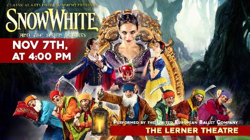 Snow White and the Seven Dwarfs by The United European Ballet Company show poster