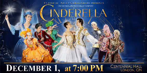 CINDERELLA by The United European Ballet Company show poster