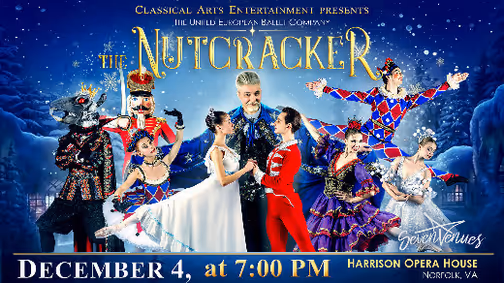 THE NUTCRACKER by The United European Ballet show poster