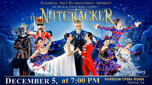 THE NUTCRACKER by The United European Ballet show poster