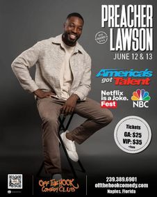 Comedian Preacher Lawson Live In Naples, Florida! show poster