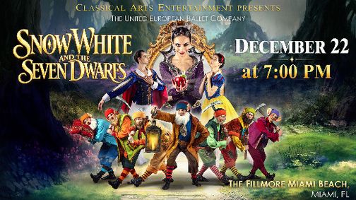 Snow White and the Seven Dwarfs by The United European Ballet Company show poster