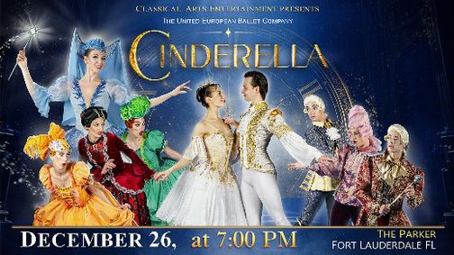 CINDERELLA by The United European Ballet Company show poster