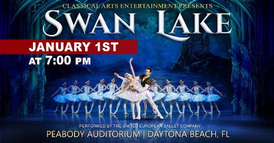 SWAN LAKE by The United European Ballet Company show poster