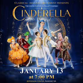 CINDERELLA by The United European Ballet Company show poster