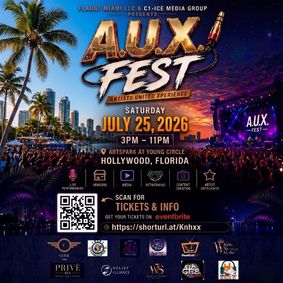 Artists United Xperience ( A.U.X FEST ) show poster