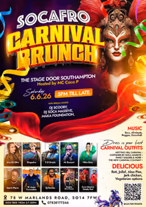 SocAfro Carnival Brunch and Party