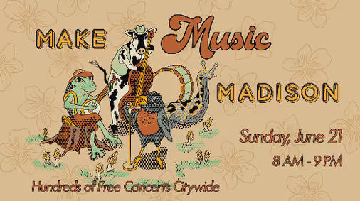 Make Music Madison show poster