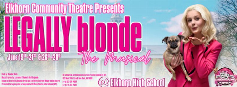 Legally Blonde The Musical show poster