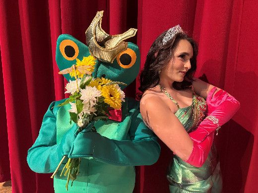 "The Frog Prince and the Princess: A Hoppy Tale"