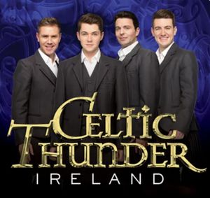 Celtic Thunder show poster