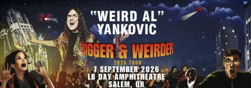 Weird Al Yankovic show poster