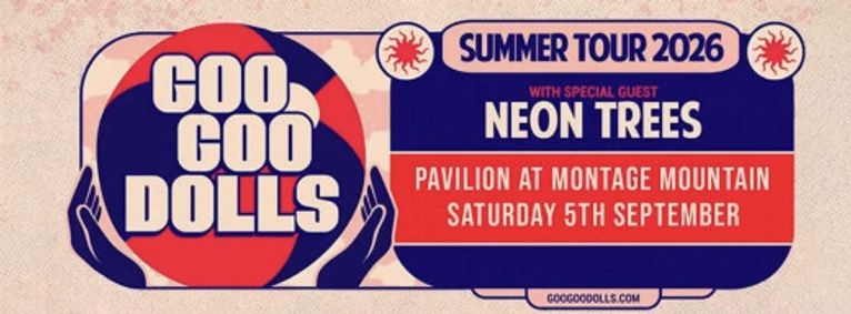 Goo Goo Dolls show poster