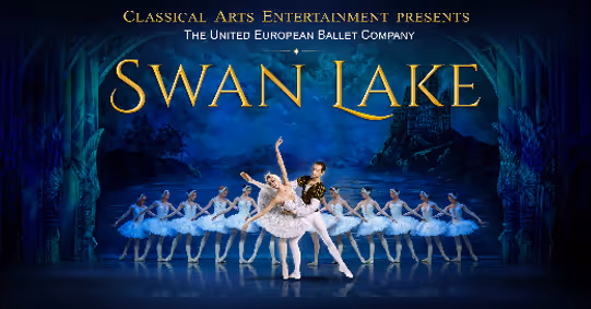 SWAN LAKE by The United European Ballet Company show poster