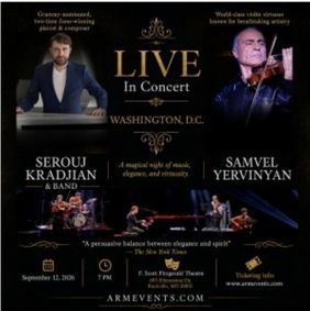 ArmEvents presents: An Evening of Elegance & Virtuosity Live Concert show poster