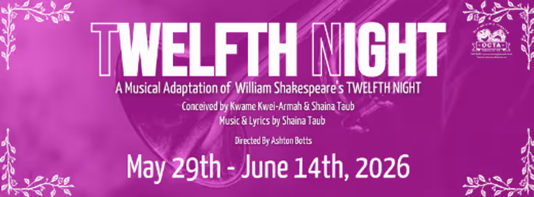 Twelfth Night show poster