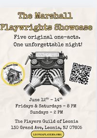 Marshall Playwright Showcase show poster