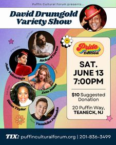 The David Drumgold Variety Show - Pride Edition show poster