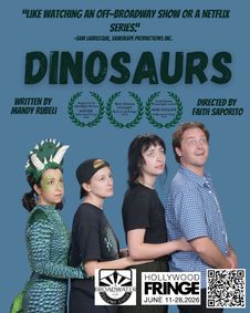 Dinosaurs show poster