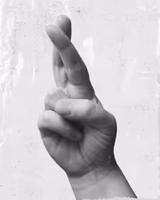 Fingers Crossed show poster
