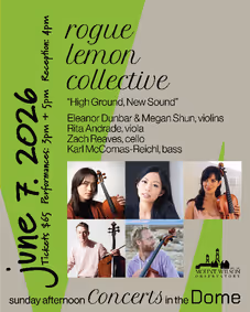 Genre-Defying String Quartet Rogue Lemon Collective Debuts Two World Premieres at Mt. Wilson Obs. show poster