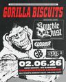 GORILLA BISCUITS at The Underworld - London // Venue Change in UK Regional