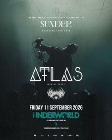 ATLAS at The Underworld - London show poster